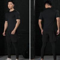 Camisetas de Compresión para Hombres Mangas Cortas de Verano Ideal para Entrenamiento en Gimnasio - details 2