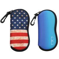 Estuche para gafas de sol con mosquetón, cremallera suave portátil, bolsa para gafas - details 2