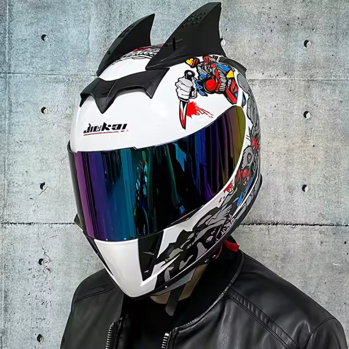 Casco integral moto mujer carretera trail aire libre hombre Equipo Protector - 1