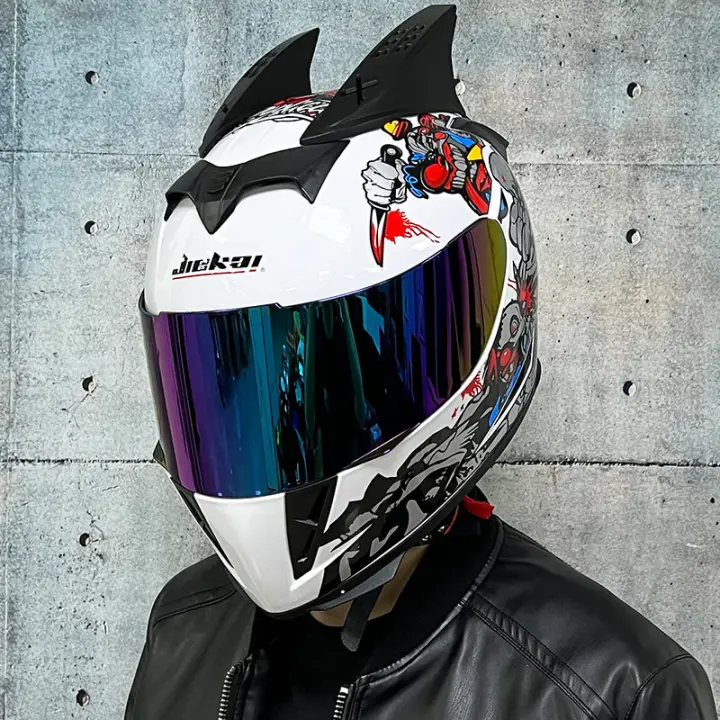 Casco integral moto mujer carretera trail aire libre hombre Equipo Protector - 1