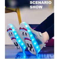 Nueva Mafia Zapatos De Cuatro Ruedas Patines Niños Niños Con Ruedas Zapatos Niñas Zapatos Casuales - details 20
