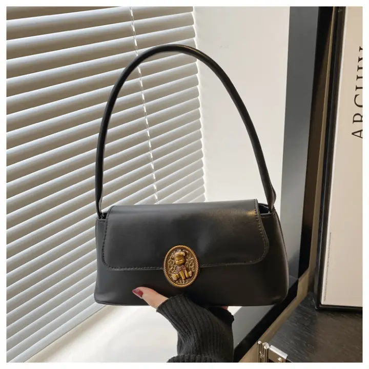 Bolso Retro de Underarm Francés 2025 Bolso de Lujo Ligero de Mano Bolso Casual de Hombro para Mujer - 1