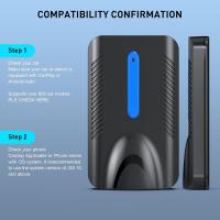 Adaptador inalámbrico CarPlay para coche, 4 en 1 Dongle USB, Android Auto, Shshasd - details 1