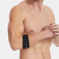 Perilla ajustable banda de soporte de brazo almohadilla de silicona incorporada soporte de codo de bádminton presurizado transpirable grueso - details 7