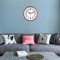 Reloj de pared silencioso para el hogar, reloj de cuarzo duradero y elegante para decoración del hogar, cafetería y comedor - details 3
