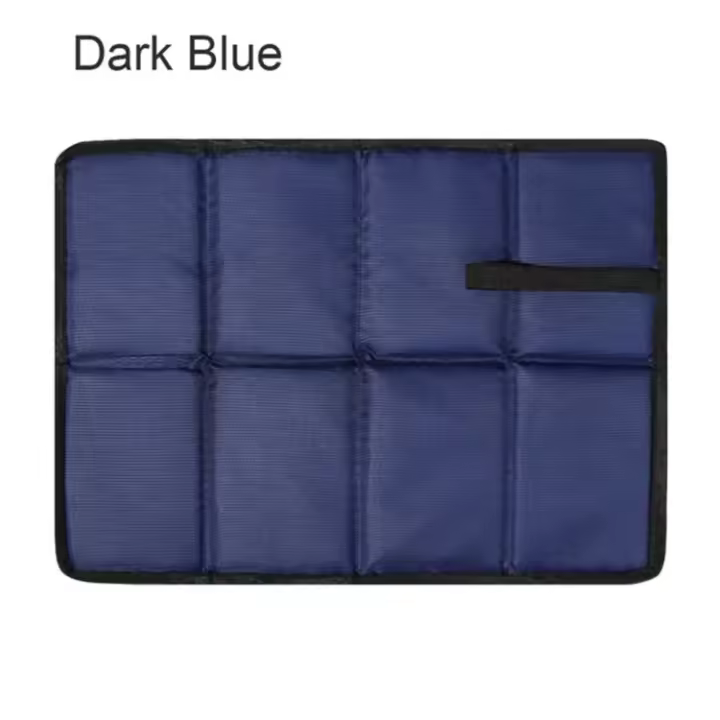 Alfombrilla de Camping Plegable Portátil Cojín de Sentado de Espuma de Oxford Impermeable - 1