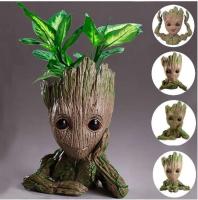 Eta de Flores Groot, jarrón para el hogar, arreglo de decoración multifuncional, personajes de anime, portalápices - details 7