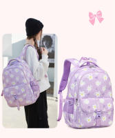 Mochila Escolar de Gran Capacidad OKKID Bolsa de Libro con Flores para Niñas de Edad Media - details 1