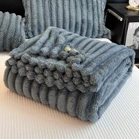 Bonenjoy-Manta de felpa de Color sólido, Sábana, toalla de sofá, manta de siesta, chal de viaje, regalo festivo, mantas de cama esponjosas (sin funda de almohada) - details 12
