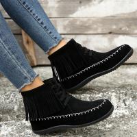 Botas martin planas de moda para mujer, botas casuales de marea, Otoño e Invierno - details 4