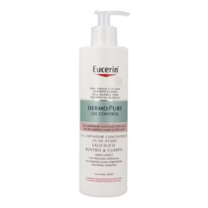 Eucerin DermoPure Gel Limpiador Triple Efecto 400 Ml - 1