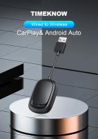 Adaptador inalámbrico CarPlay para coche, Dongle USB 2 en 1 con cable, Android, para VW, Toyota, Audi, Skoda y Audi - details 0
