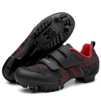 Zapatillas de ciclismo para hombre, calzado para bicicleta de montaña, Compatible con el sistema SPD, calas de Pedal para montar en exteriores e interiores - details 8