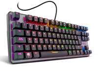 Teclado Gaming Mecanico, sin Teclado numerico, iluminacion LED RGB, silencioso, Layout Español - details 6