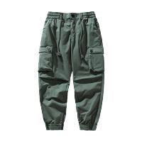 Nuevos pantalones deportivos sencillos y lisos para hombre, moda para actividades al aire libre, pantalones para correr con múltiples bolsillos, pantalones Cargo informales y versátiles para otoño e invierno - details 1