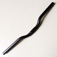 Manillar de bicicleta MTB de 25,4mm, negro, 520-540mm, fácil de instalar, proceso ultraligero 3D, aleación de aluminio, alta calidad, nuevo - details 4