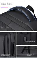Mochila impermeable de gran capacidad para hombres y mujeres, bolsa de viaje para ordenador, 17,3 pulgadas - details 5