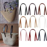 Correa de cuero PU para bolso de mano, accesorio de repuesto para bolso de hombro, desmontable, 2 piezas - details 1