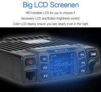 Radio de Coche Retevis RT95 Estación Móvil Combinada de Dos Vías 25W VHF UHF CHIRP Anytone Base Station Resistente al Agua Alcance de 5-10KM - details 4
