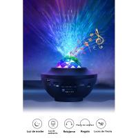 Bluetooth Música Rotación Ondulación Estrella Completa Láser Planeta Luz Dormitorio Luz Ambiente Proyección Luces de Noche - details 2