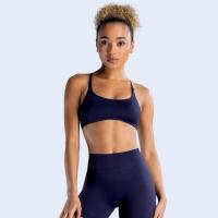 Sujetador deportivo de alto soporte para mujer, sujetador de ropa interior inalámbrico transpirable para Yoga y gimnasio - details 2