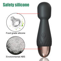 Mini Vibrador de Silicona Silencioso y Potente para Mujeres, Juguete Sexual Personal, Palo AV, Dildo para Adultos, Masajeador de Punto G - details 2