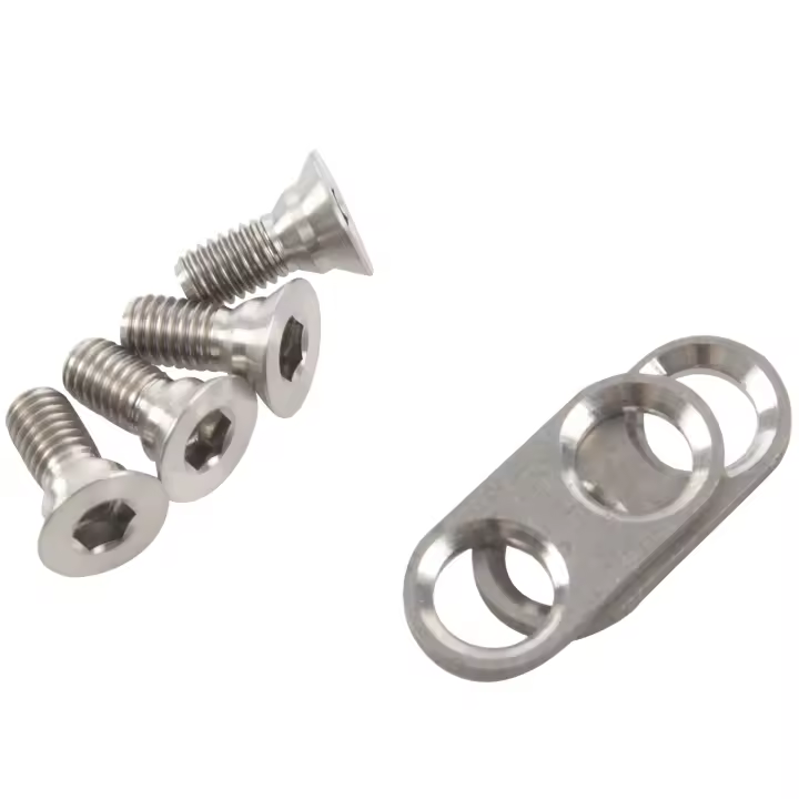 Perno de Cala de Pedal de titanio para SPD, M980, M985, M780, M785, M540, M545, M520, M424 - 1