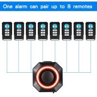 Luz de Alarma para Motocicleta Anchtek con Sensor de Frenos Automáticos Carga USB Control Remoto Inteligente para Bicicleta Antirrobo - details 9