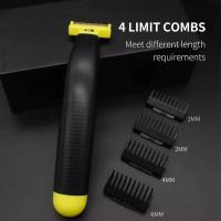 Maquinilla de afeitar eléctrica recargable para hombres, limpieza profunda de barba, mango ergonómico, regalos de cumpleaños de Navidad - details 5