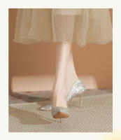 Zapatos de novia principal 2025 diseño francés Tacones altos y estilizados - details 0