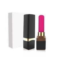 Embalaje privado SEXY Mini Bullet Lipstick G Spot Vibrador 10 modos de vibración Estimulador de clítoris de bolsillo discreto Juguetes sexuales para adultos para juegos Anal Plug - details 16