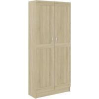 Estantería de Libros Armario Soporte de Almacenamiento de Madera Sonoma - details 0
