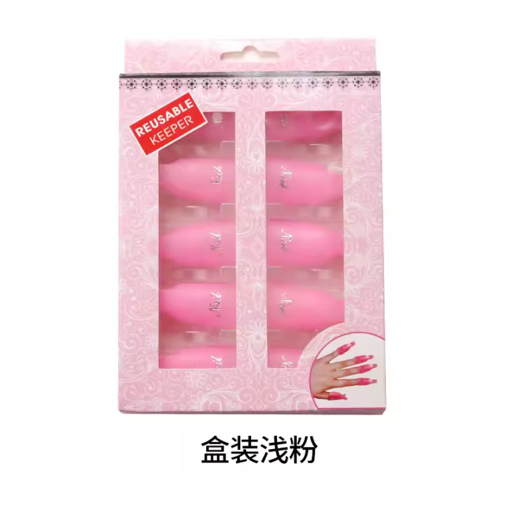 Herramientas de Manicura para Eliminación de Esmalte de Uñas 10PCS Clips de Gel UV Herramienta de Envuelto para Remoción de Fluido Normal en Belleza - 1