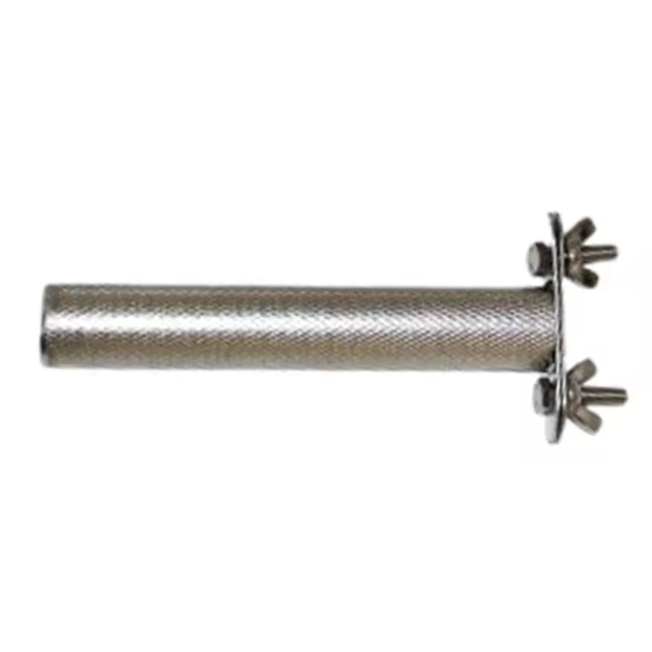 Molinillo de dientes seguro, percha para loros de acero inoxidable, 1,9 cm de diámetro, 15-30m, soporte de juguete para pájaros, resistente al desgaste, soporte duradero para escalada de pájaros - 1