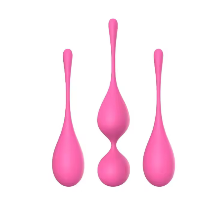 Jugo Kegel para Mujeres Entrenador de Músculos Pelvianos Bolas Ben Wa Masajeador Geisha - 1