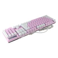 Eje mecánico USB con cable periféricos de computadora Teclado mecánico teclado para juegos teclado con cable teclado retroiluminado - details 0