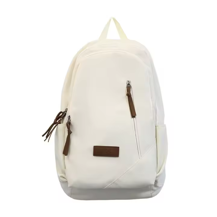 ​ ​ Mochila Escolar Unisex |   Diseño Minimalista con Nylon - Estilo Moderno Impermeable y Multifuncional para Estudiantes Activos - 1