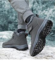 Botas de invierno para hombre y mujer, zapatillas impermeables de cuero Pu, zapatos informales de escalada para hombre, Botas de senderismo al aire libre Unisex, envío rápido - details 27
