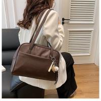 Bolso de hombro de moda Bolso Boston portátil Bolso de bolos para mujer Bolso de mano de gran capacidad para viajeros - details 10