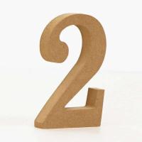 Ártesanía de Números Árabes de Madera 10cm de Largo Ideal para Fiestas, Bodas, Decoración del Hogar - details 3