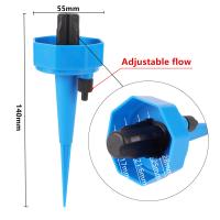 Gotero con pinchos de autorriego para plantas, equipo de riego por goteo automático ajustable, flor, vegetal, bonsái en maceta, herramienta de agua automática - details 1