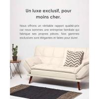 HOMESCAPES Manta o Cubre sofá Beige - 225 x 255 cm – Colección Rajput 100% Algodón - details 2