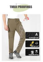 Pantalones de Senderismo LNGXO Impermeables de Verano, 4-Vías de Estirado, 90% Nylon, 10% Spandex - details 3