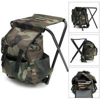 Mochila plegable portátil 2 en 1, silla, banco de pesca ligero, bolsa para exteriores, VIES y equipo de senderismo para acampar - details 4