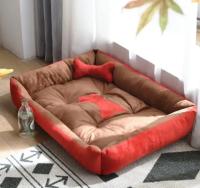 Cama cálida y acogedora para perro y gato, caseta para cachorro, nido de lana suave, esterilla para casa, Otoño e Invierno - details 9