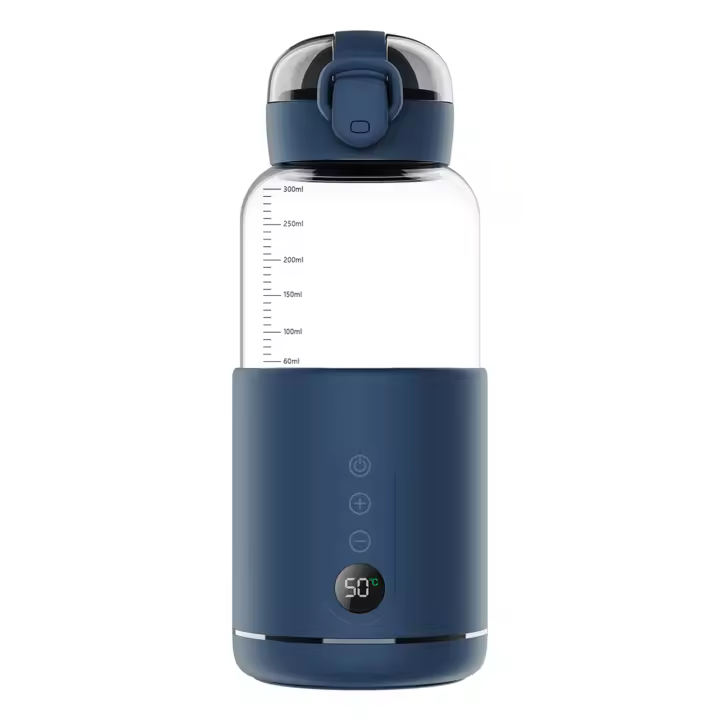 Calentador de agua con leche para bebé, capacidad de 300ml, Control preciso de temperatura, batería integrada, inalámbrico, instantáneo - 1