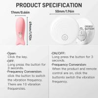 Abrazadera vibratoria para masaje de senos, masturbación femenina, estimulador del clítoris, juegos para adultos, Juguetes sexuales para mujeres, parejas, vibrador para pezones - details 11