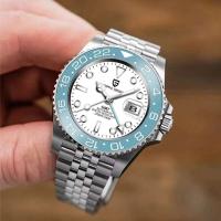 Reloj automático PAGANI DESIGN de ​​lujo Premium para hombre, cristal de zafiro GMT, mecánico, resistente al agua, 10bar, novedad de 2024 - details 0