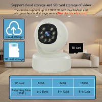 Cámara de Seguridad Infrarroja Nocturna HD 3MP Control Remoto Monitoreo de Área Amplia - details 10