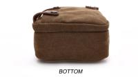 Bolso pequeño de lona informal para hombre, bandolera corta de viaje con bolsillo para teléfono, para senderismo - details 14